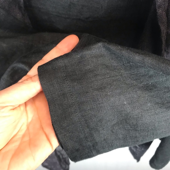 FLAX Waterfall Cardigan Jacket Lagenlook Witchy - Picture 6 of 7